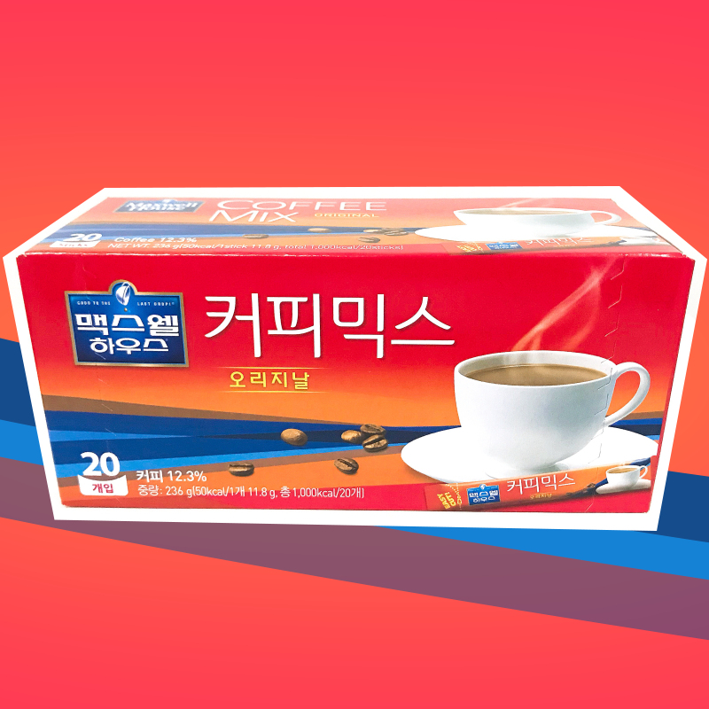 Maxwell Triple Instant coffee 20 Article Korea Importin the Coffee/Oatmeal/Chongyin , Instant coffee/Coffee beans/Powder , Instant coffee category - from Buy2taobao.com to provide professional Taobao agent buy service