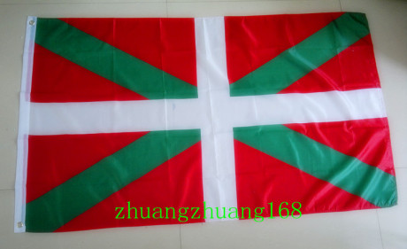 4号西班牙国旗,西班牙巴斯克洲旗,巴斯克旗帜