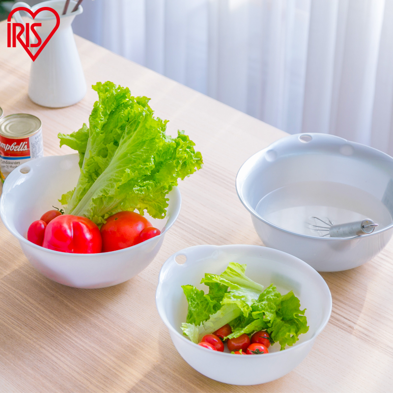 爱丽思IRIS 家用银离子沥水篮果盘防霉水盆厨房洗菜盆塑料果蔬盆在类目 餐饮具, 餐具, 果盆/果盘/果篮中 - 来自Buy2taobao.com提供专业的淘宝代购服务