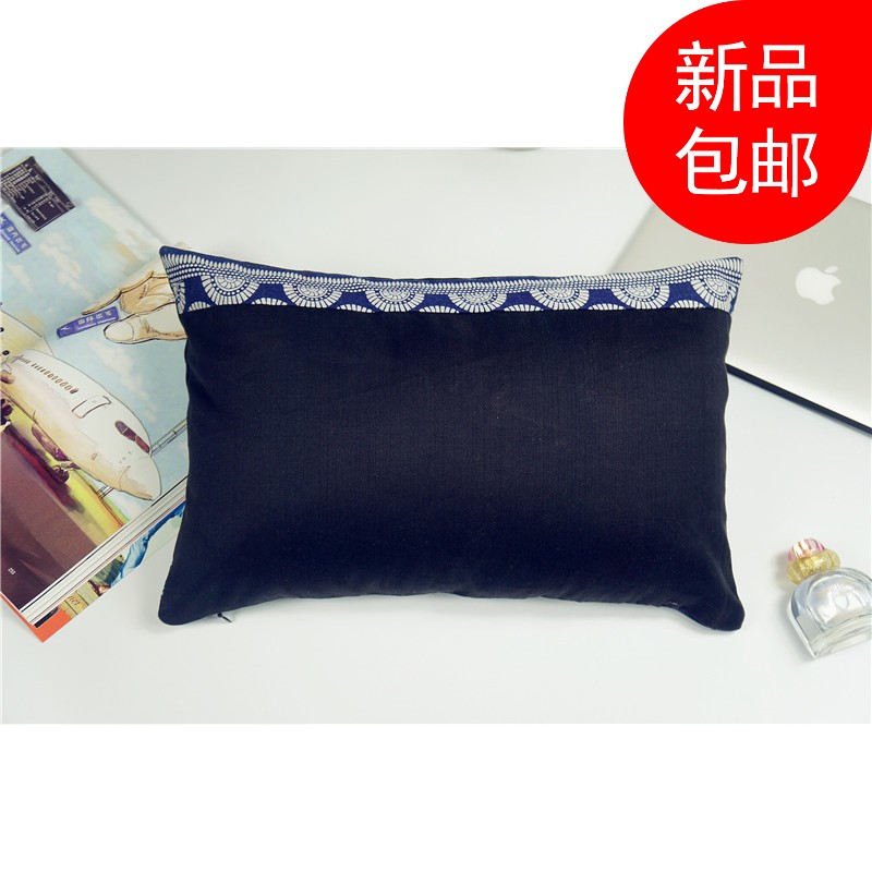 Original design Hug Ethnic style Jiangnan printing and dyeing Royal Embroidery Ornamentation Pillows Lumbar pillowin the Personalized custom/Design Services/DIY , Daily/Decorative custom , Custom pillow category - from Buy2taobao.com to provide professional Taobao agent buy service