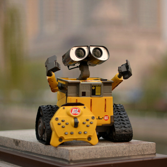 出口专柜迪士尼机器人总动员瓦力 无线遥控机器人WALL-E 玩具公仔|ruв категории игрушка/коляска/головоломка/блоки/модель, электрический/пульт дистанционного управления/инерции/заводная игрушка, электрический/дистанционно управляемый робот - от Buy2taobao.com для оказания профессиональной услуги покупки агента Taobao