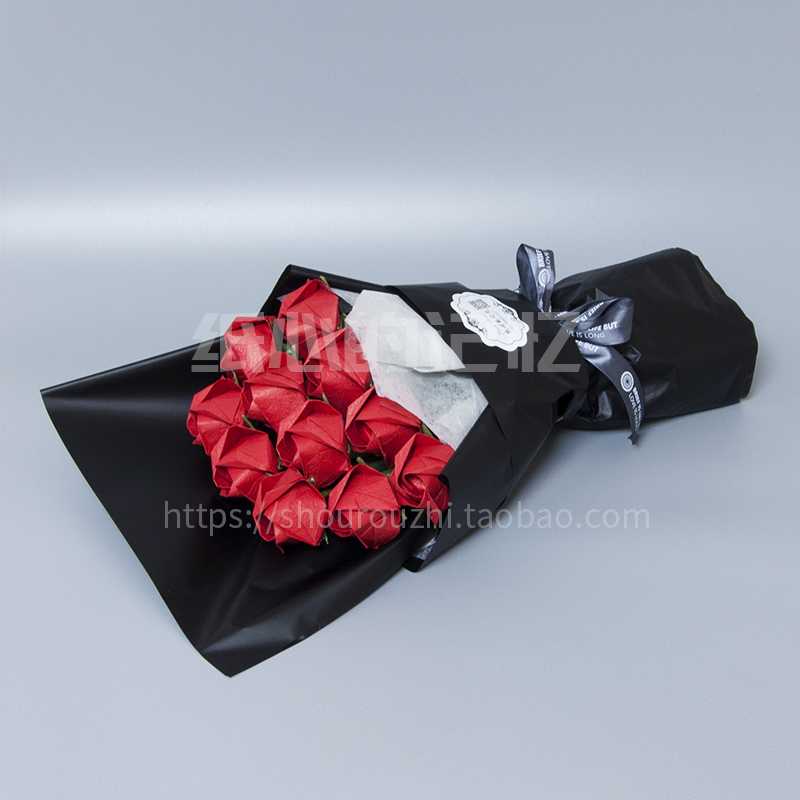 Origami DIY Kawasaki Rose rose Bouquet Package Material package birthday gift Girlfriend 520 Unburdenin the Flower delivery/Flowers simulation/Plants gardening , DIY Artificial flowers material , Production of materials (New) , Other category - from Buy2taobao.com to provide professional Taobao agent buy service