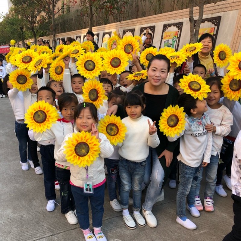 运动会开幕式入场道具幼儿园跳舞花儿童表演手花向日葵道具手拿花|ruв категории движение/йога/фитнес/фанаты товаров, танец/аэробика/гимнастика, больше танцы, больше танец аксессуары - от Buy2taobao.com для оказания профессиональной услуги покупки агента Taobao