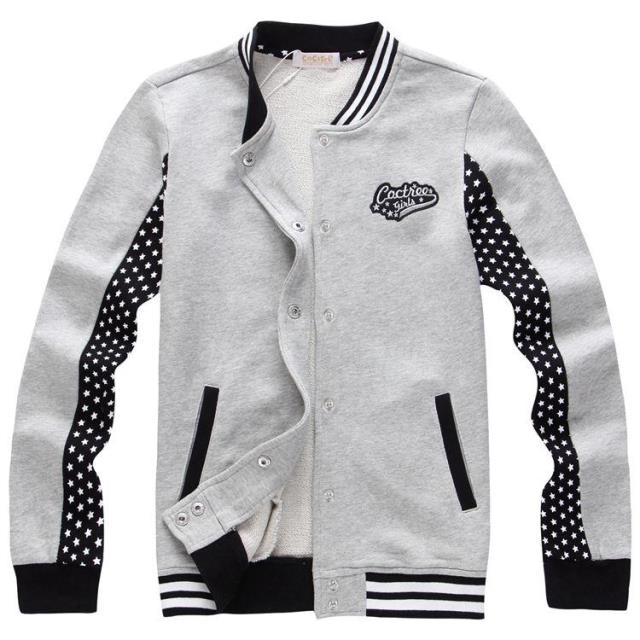 Keke tree Large and medium Kids Outerwear knitting Baseball shirt 2019 New fall 7-18 Year-old T-shirt 16180622in the Children/Baby/Family fitted , Coat/Jacket/Overcoat , Jacket/Leather clothing category - from Buy2taobao.com to provide professional Taobao agent buy service