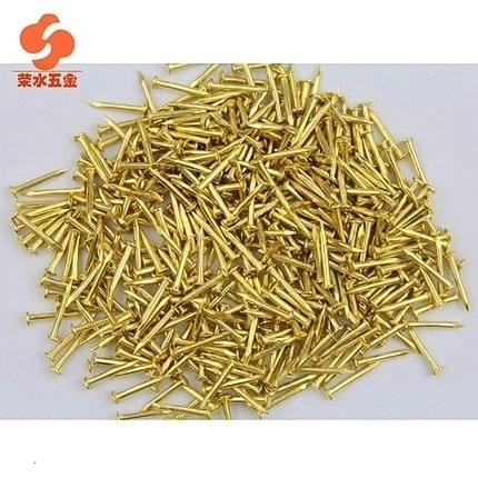 Wing water hardware Chinese antique Plated copper Tongding Round Copper nail 8 13 16 19 25mm 1cm Small nailsin the Hardware/Tool , Fastener , Nail category - from Buy2taobao.com to provide professional Taobao agent buy service