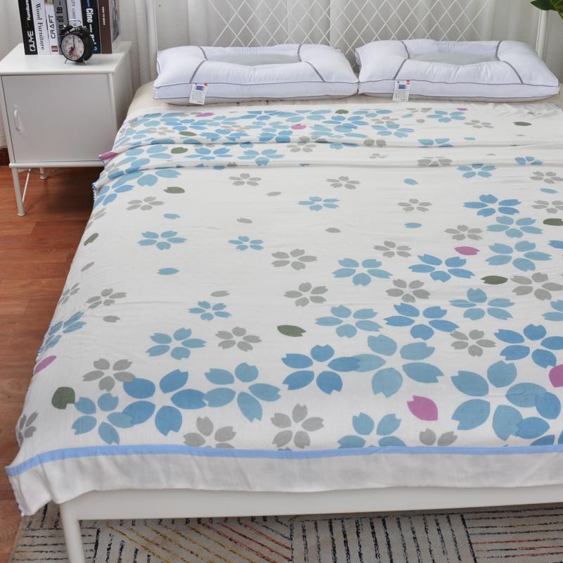 Japanese Bamboo fiber Gauze towel Sheet Double Cotton air conditioner Thin quilts Borneol children Noon break Blanketin the Bedclothes , Leisure blanket/Woolen blanket/Carpet category - from Buy2taobao.com to provide professional Taobao agent buy service