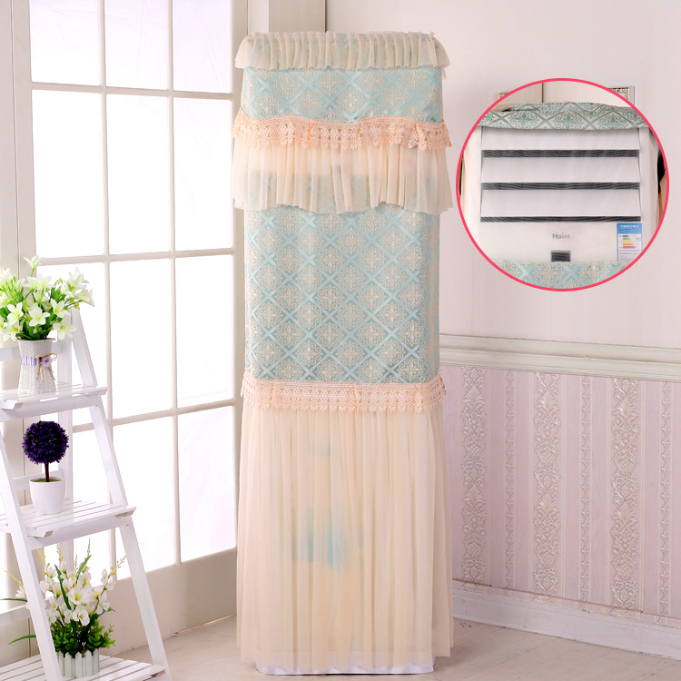 Air conditioner cover square Guiji vertical Simplicity Fabric art Gree Beauty Haier Lace Cover dust cover Bootin the Home Fabric , Dust protection cover , Air conditioner cover category - from Buy2taobao.com to provide professional Taobao agent buy service