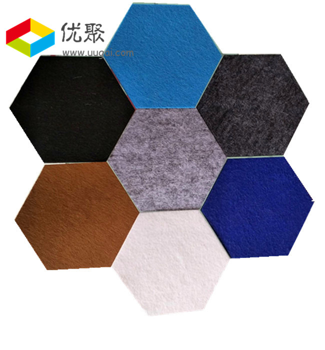 Original design colour Gum felt Hexagon Wall stickers lace Decorative plates kindergarten Crafts Diamondin the Home accessories , Decorative frame/Decorative shelf category - from Buy2taobao.com to provide professional Taobao agent buy service