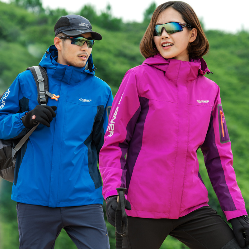 JOURNER/ Journey by men and women Trine Twelve Set of parts Fleece Lovers money Mountaineering three layers Adhesive Pizexin the Outdoor/Mountaineer/Camping/Travel Goods , Outdoor clothing , Emergency underwear , Jackets category - from Buy2taobao.com to provide professional Taobao agent buy service