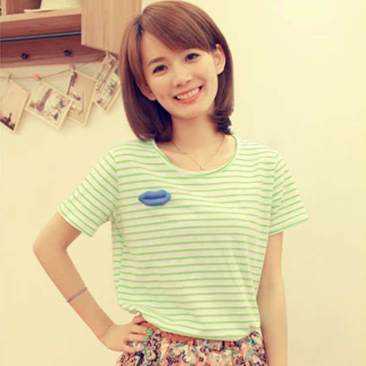 瑞丽时尚个性嘴唇贴...