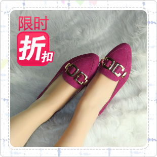  春季新款803真皮韩版休闲平跟豆豆鞋女式鞋单鞋 女鞋平底鞋
