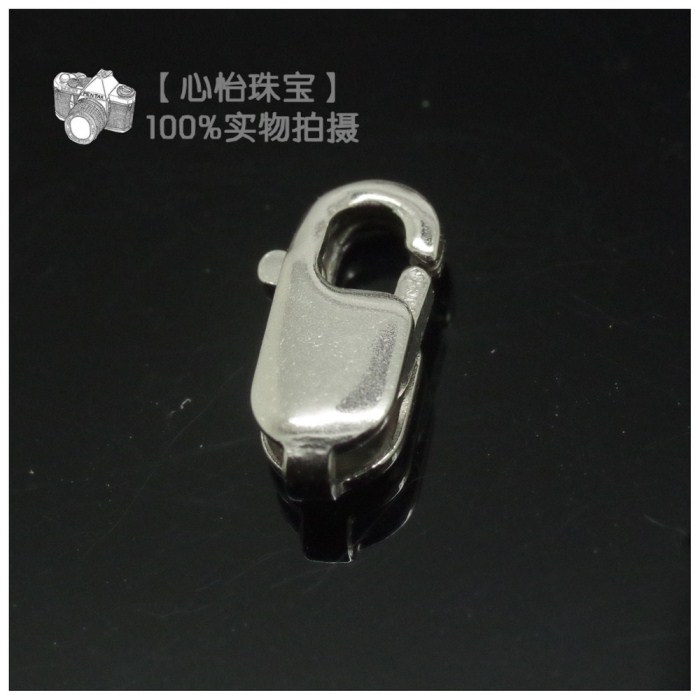 【正品】PT950铂金配件 鱼钩扣 龙虾扣 3*8 4*10弹簧扣在类目 珠宝/钻石/翡翠/黄金, 铂金/PT(新), 其他中 - 来自Buy2taobao.com提供专业的淘宝代购服务
