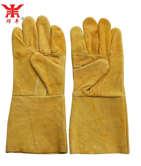 yellow cowhide Inside Jaws of death Welding gloves Welder welding Protective glovesin the Home Daily , Protective Equipment , Protective gloves category - from Buy2taobao.com to provide professional Taobao agent buy service