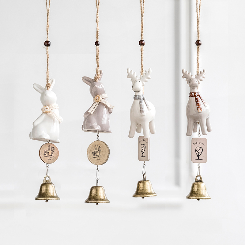 ceramics Wind chime Pendants originality girl student bedroom Room Like a breath of fresh air Small bell Pendant Door trim The wind Ling Japanese Pendantin the Home accessories , Wind chimes and accessories category - from Buy2taobao.com to provide professional Taobao agent buy service