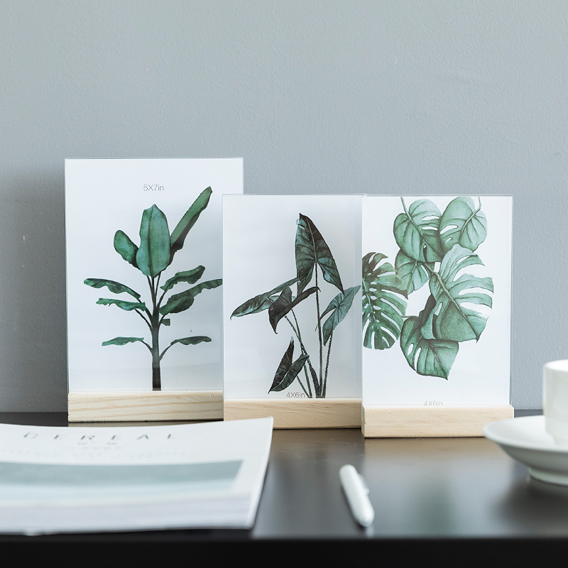Modern Continental Simplicity Six or seven inch Photo Photo frame Swing sets personality Korean Edition originality 6 inch 7-inch solid wood Like Frameworkin the Home accessories , Frame/Frames category - from Buy2taobao.com to provide professional Taobao agent buy service