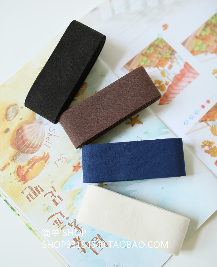 Versatile Universal Plain colour Binding strip Solid color edging strip black Coffee Navy Blue Trim strip Qiantiaoin the Home Fabric , Sew DIY Material,Tools and finished products , Sew DIY Fitting/Accessories/Accessories , Ribbon/Ribbons/Cloth belt category - from Buy2taobao.com to provide professional Taobao agent buy service