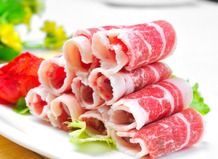  唐人基 单层肥牛卷 澳门豆捞鲜生牛肉片 雪花牛肉 涮牛肉火锅200