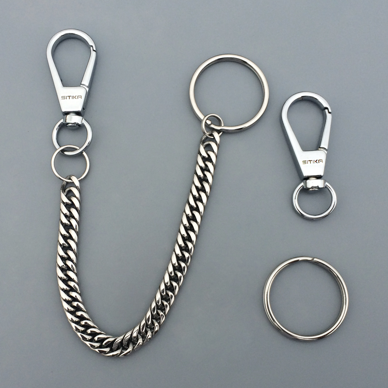 SITIKA quality goods Stainless steel Waist hang man business affairs Key buckle chain Key chainin the Accessories/Leather belt/Hat/Muffler , Shoes and bags/Belt Accessories , Bag Accessories , Keychain category - from Buy2taobao.com to provide professional Taobao agent buy service