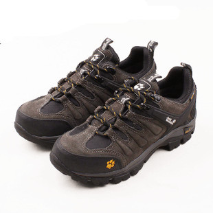  JACK/WOLFSKIN 新款狼爪 男式低帮户外 防滑耐磨登山鞋 徒步鞋