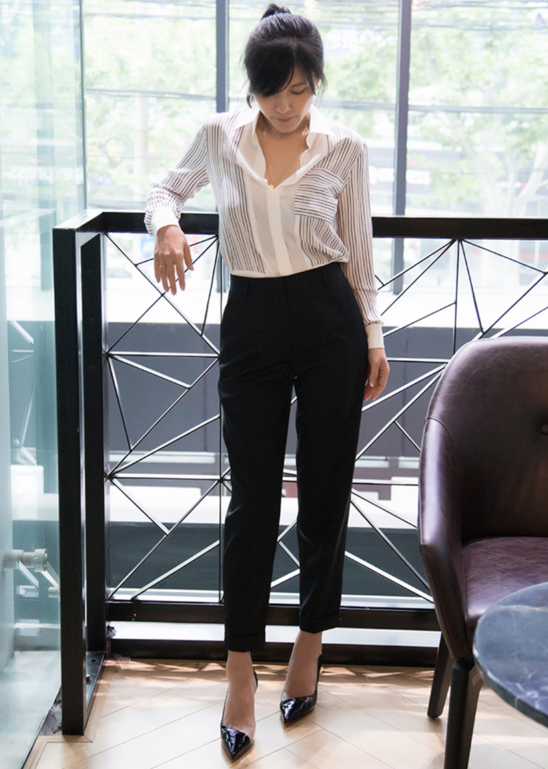 leisure time The workplace Two suitable Soup 2004 summer New products European style Worsted wool Flanging Pantyhose childin the Women's clothing/Boutique , Pants , Suit pants/Dress pants category - from Buy2taobao.com to provide professional Taobao agent buy service