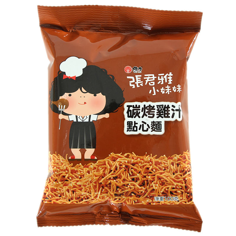 濃濃台灣風味年貨 (張君雅小妹妹)炭燒雞汁點心面(100g) 健康零食在類目 零食/堅果/特產, 餅乾/膨化, 膨化食品中 - 來自Buy2taobao.com提供專業的淘寶代購服務