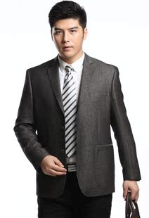  七匹狼男装西服 春季新款男士休闲单西服外套 中年宽松型男款西装