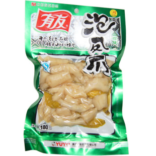  正宗重庆有友泡椒凤爪180g 山椒泡凤爪 四川特色小吃零食整箱40袋