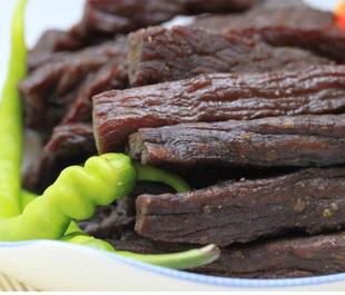  内蒙古特产食品 草原旭日地域风情风干牛肉干250g 天然美味零食