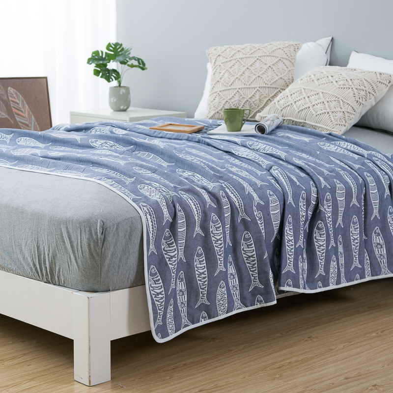 four layers Gauze Cool in summer blanket summer Double Towel Jacquard weave Air blanket Noon break Blanket adultin the Bedclothes , Leisure blanket/Woolen blanket/Carpet category - from Buy2taobao.com to provide professional Taobao agent buy service
