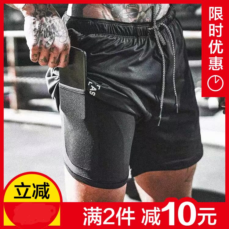 肌肉信仰夏季健身短裤男训练队长狗跑步兄弟运动速干ins双层短裤|ruв категории спортивный костюм/досуг одежды, спортивные брюки, движение / шорты брюки - от Buy2taobao.com для оказания профессиональной услуги покупки агента Taobao