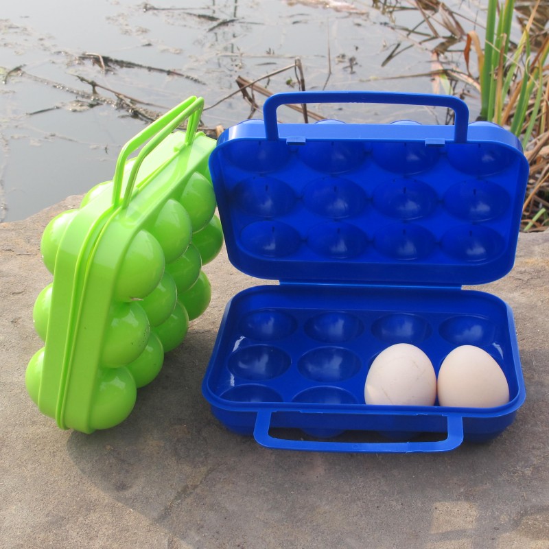 12 Pcs box Picnic egg box Antifragmentation egg cartons Outdoor Camp parts goods in stockin the Outdoor/Mountaineer/Camping/Travel Goods , Stoves/Tableware/Picnic barbecue supplies , Other category - from Buy2taobao.com to provide professional Taobao agent buy service