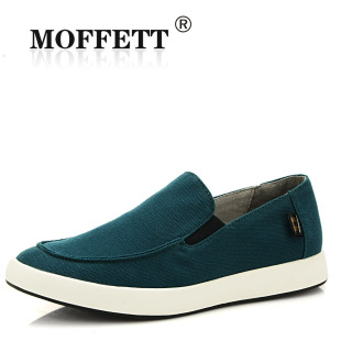  Moffett 夏季透气 时尚休闲男士鞋子 韩版潮流板鞋 帆布鞋低帮鞋