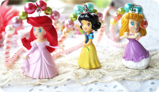  出口日本disney迪斯尼公主儿童项链女宝宝饰品 果果儿家