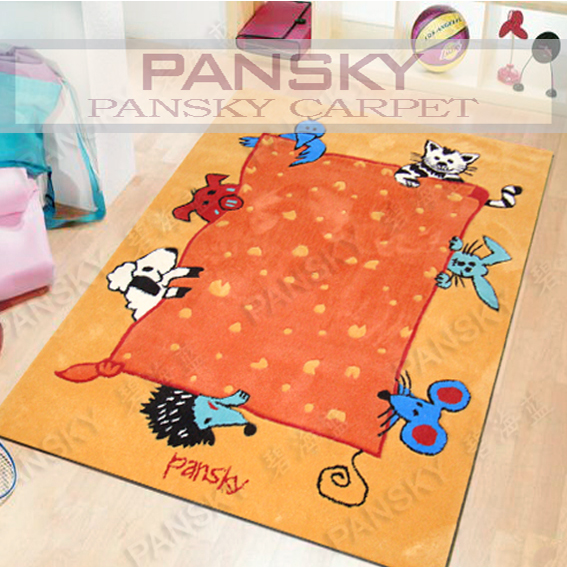 Blue sea carpet children carpet Cartoon carpet bedroom Study 140x200cm kindergarten-Mimi Little Partnerin the Home Fabric , Carpet category - from Buy2taobao.com to provide professional Taobao agent buy service