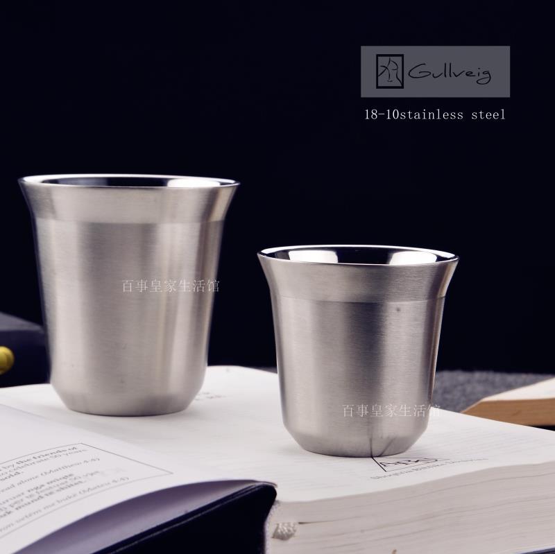 咖啡杯 304不鏽鋼 雙層隔熱奶茶杯 德國洋酒小杯子茶水杯兒童飲料在類目 餐飲具, 咖啡器具, 咖啡杯中 - 來自Buy2taobao.com提供專業的淘寶代購服務