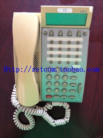 NEC电话交换机 16键数字话机 DTU-16D-2(W