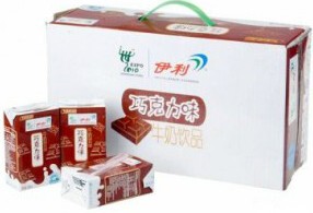  伊利 巧克力奶250ml*24 盒装 巧克力加牛奶 低价 北京满百包邮