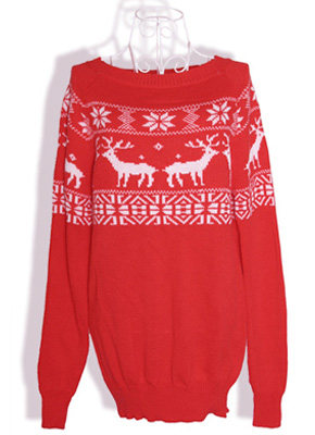 【图】<em>圣诞小鹿</em>雪花<em>毛衣</em>价格 <em>圣诞小鹿</em>雪花毛