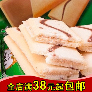  韩国进口零食 可拉奥 crown可拉奥咖啡蛋卷夹心蛋卷饼干144g克