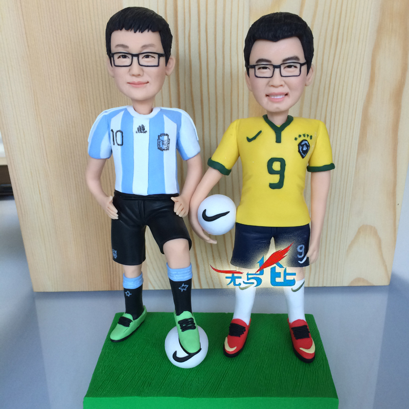 Unmatched football image customized Reality Doll marry Birthday gift foreign country Figurines Europein the Personalized custom/Design Services/DIY , Daily/Decorative custom , Dolls/Custom doll , Clay dolls category - from Buy2taobao.com to provide professional Taobao agent buy service