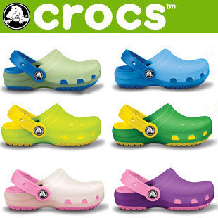  专柜正品Crocs童鞋卡洛驰小亮澈变色儿童洞洞鞋 玛丽珍沙滩凉拖鞋