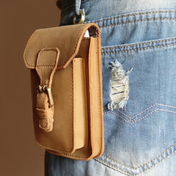 CRAZY HORSE man Waist pack 5.56 Mobile phone bag genuine leather Belt head cowhide Bag Vertical section Retroin the Leather/Lady bags/Men's bag, Phone package  category - from Buy2taobao.com to provide professional Taobao agent buy service
