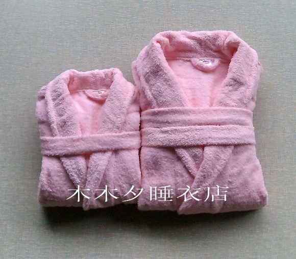 清仓亲子装纯棉毛巾料浴袍男女睡袍酒店温泉吸水情侣洗澡游泳后穿在类目 女士内衣/男士内衣/家居服, 睡袍/浴袍中 - 来自Buy2taobao.com提供专业的淘宝代购服务
