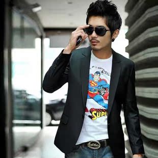  春款男装小西服春装薄外套韩版西服修身休闲西装男士小西装潮