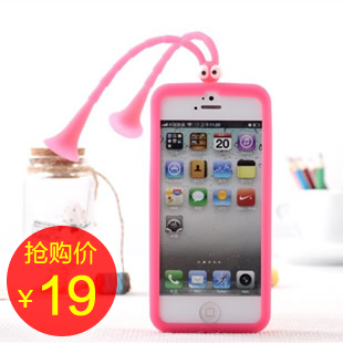  新款夜光 iphone5手机壳 蝈蝈第二代苹果5夜光 硅胶套 保护套外壳