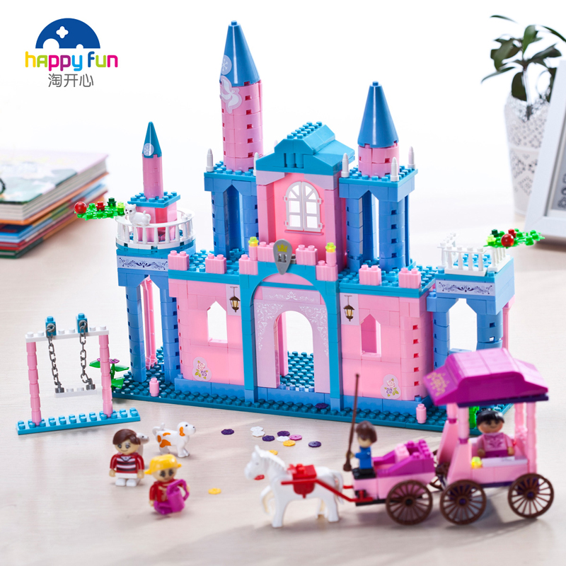 邦宝乐高式拼插玩具...