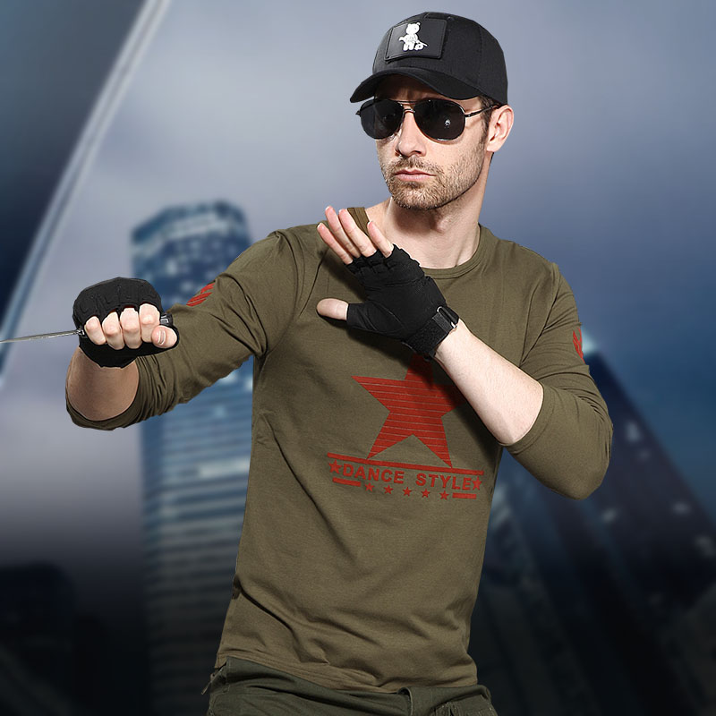 man Army fans outdoors leisure time Field operation Clothes & Accessories Wuxing Self cultivation Elastic force Long sleeve T-shirt camouflage For training T-shirtin the Outdoor/Mountaineer/Camping/Travel Goods , Army fans clothing/Army fans supplies , Camouflage/Army fans clothing/Uniform , T-shirt category - from Buy2taobao.com to provide professional Taobao agent buy service