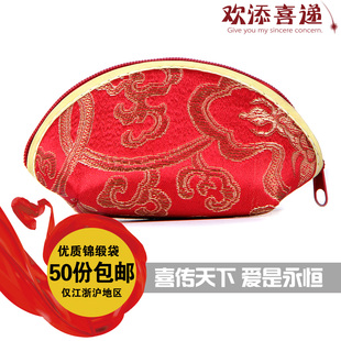  喜来临*喜福来*喜蛋*个性礼包*诞生礼*绸缎礼包*2个蛋+2颗悠哈