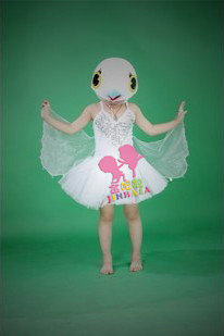 厂家直销 儿童动物演出服 舞蹈服装 信鸽 和平鸽
