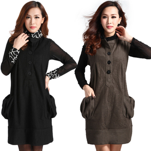 <em>哥弟毛呢背心裙</em> - 购物 女装网